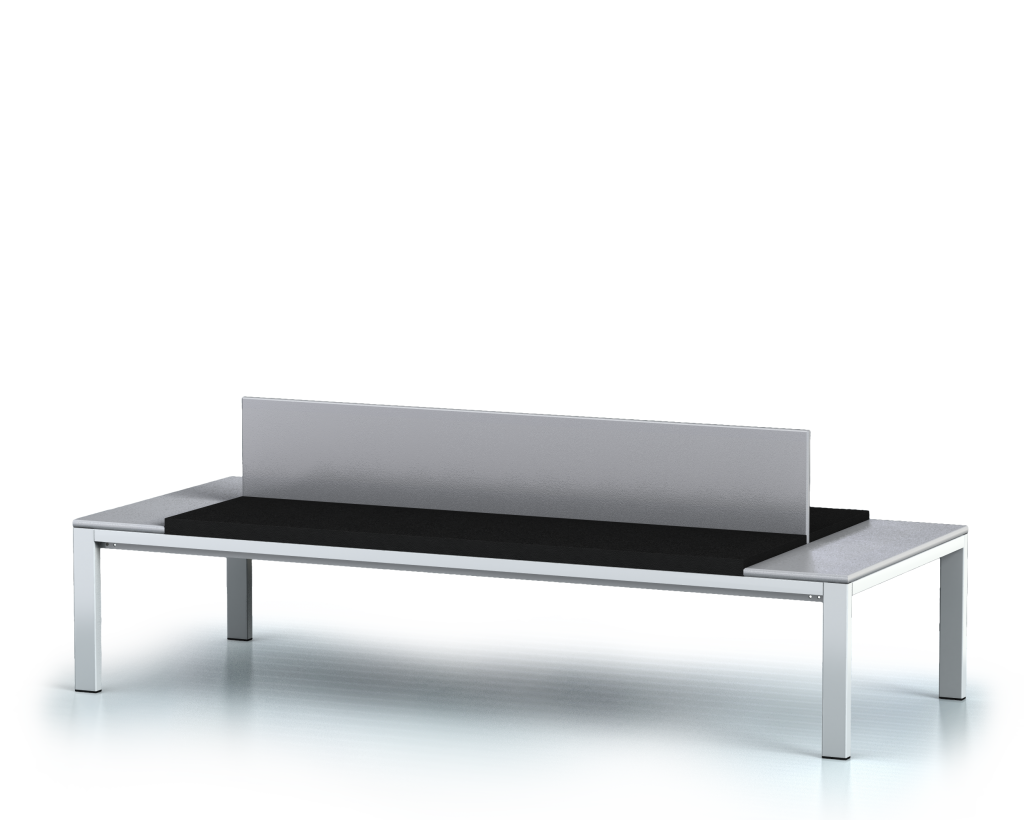 Benches - laminated desk, Artificial leather 700 x 2000 x 825